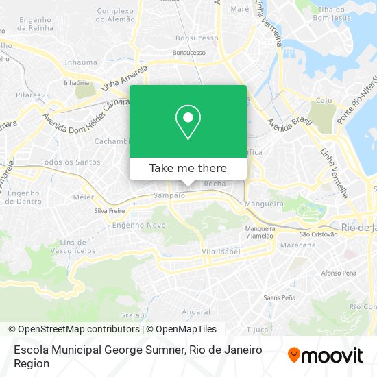 Escola Municipal George Sumner map