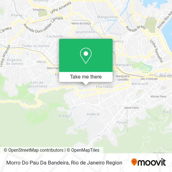 Morro Do Pau Da Bandeira map