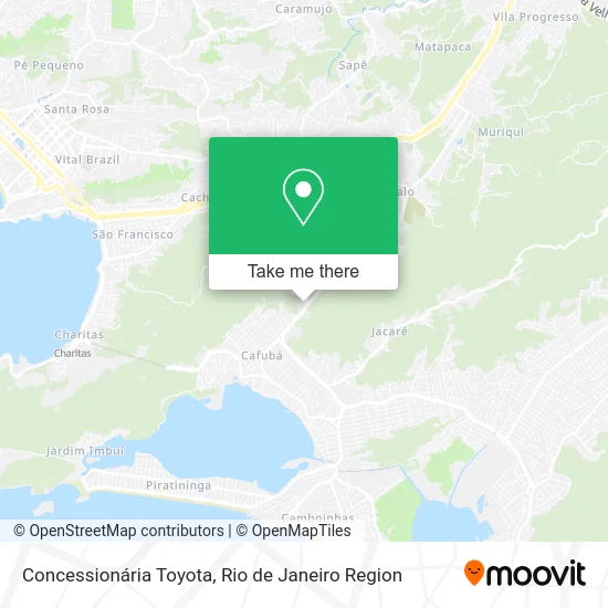 Concessionária Toyota map