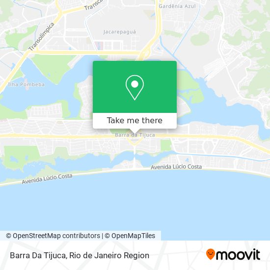 Mapa Barra Da Tijuca