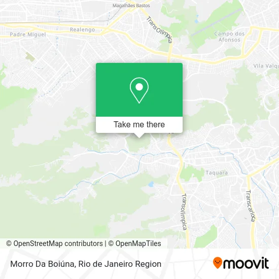 Morro Da Boiúna map