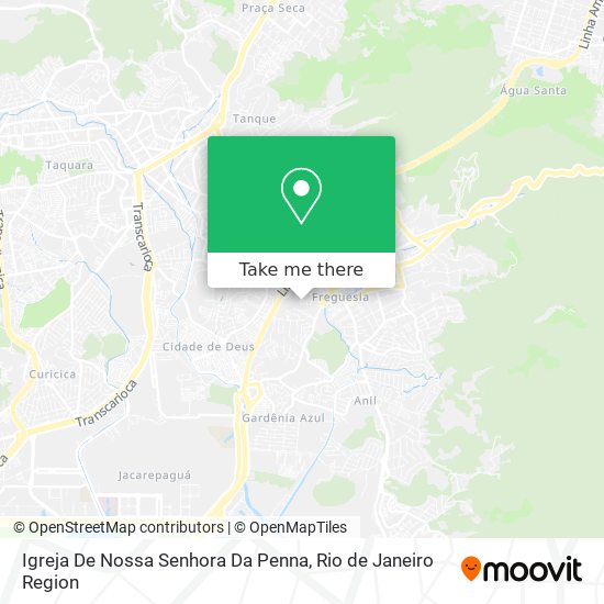 Igreja De Nossa Senhora Da Penna map