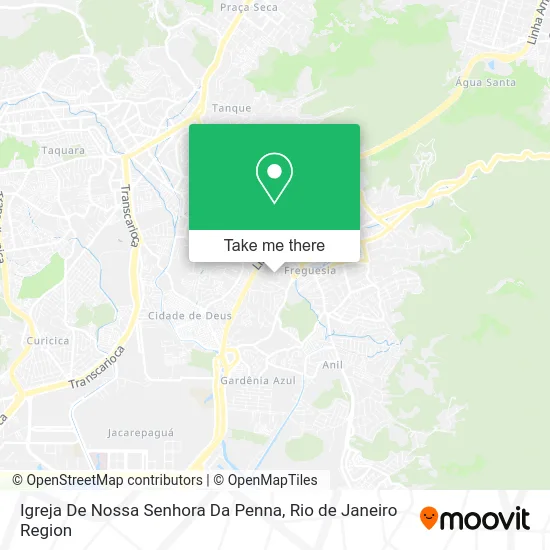 Igreja De Nossa Senhora Da Penna map