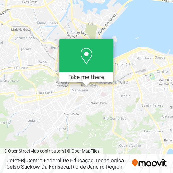 Mapa Cefet-Rj Centro Federal De Educação Tecnológica Celso Suckow Da Fonseca