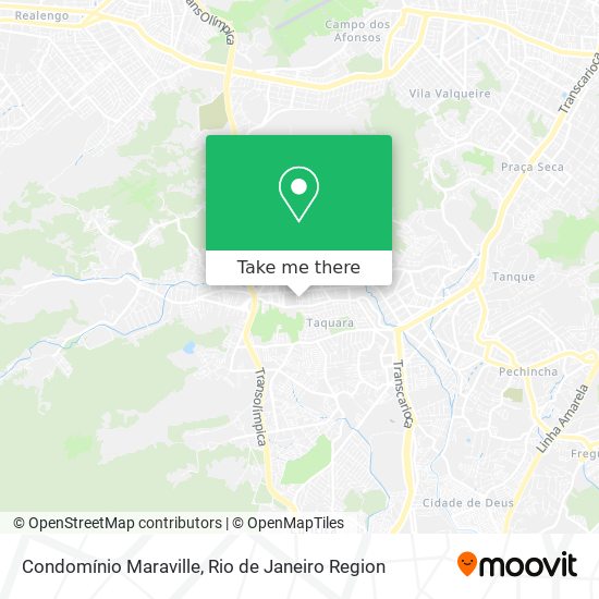 Condomínio Maraville map