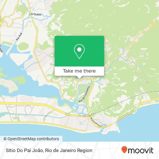 Mapa Sítio Do Pai João