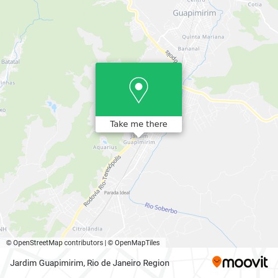 Jardim Guapimirim map