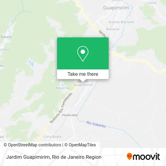 Jardim Guapimirim map