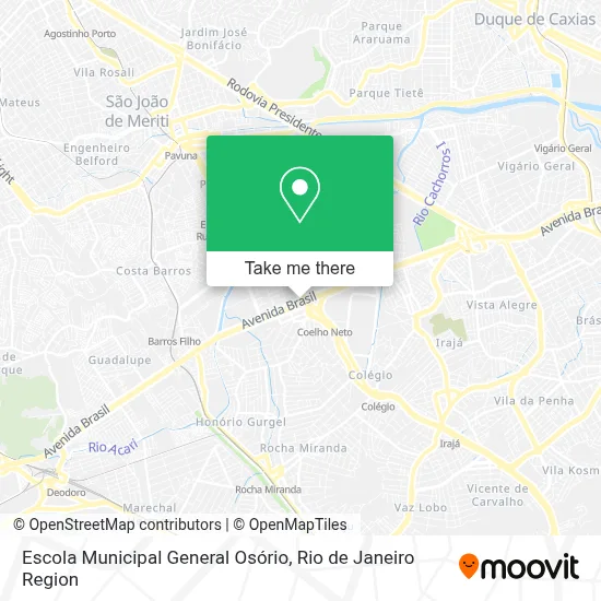 Escola Municipal General Osório map