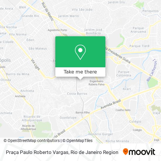 Praça Paulo Roberto Vargas map