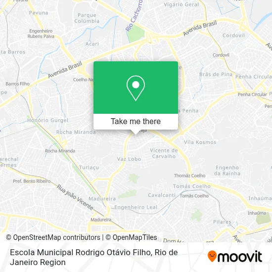 Escola Municipal Rodrigo Otávio Filho map