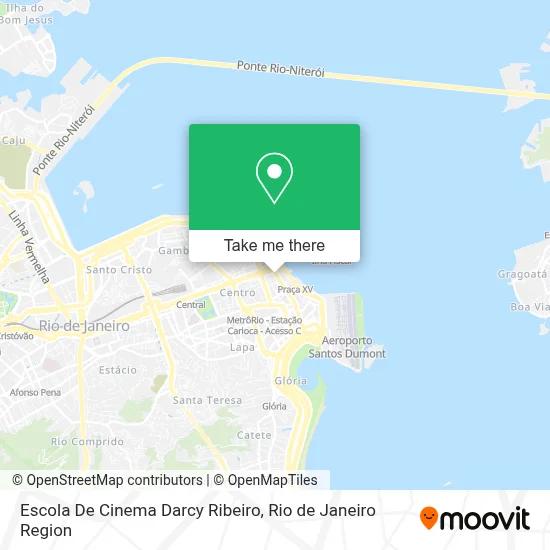 Escola De Cinema Darcy Ribeiro map