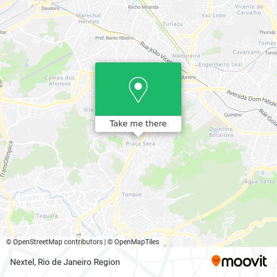 Mapa Nextel