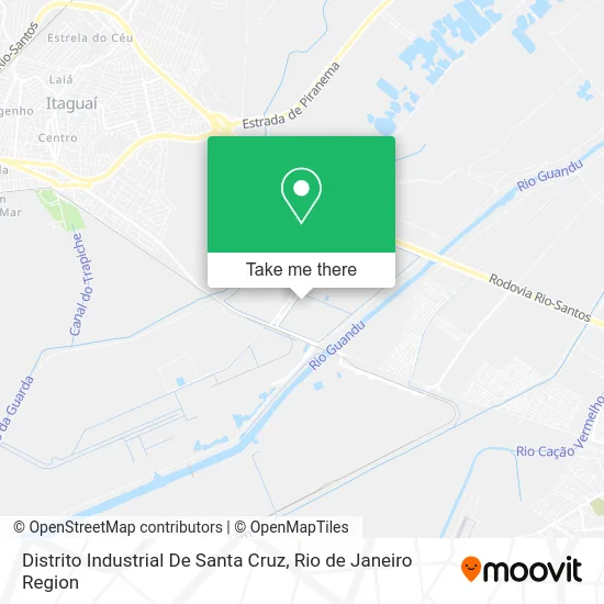 Distrito Industrial De Santa Cruz map