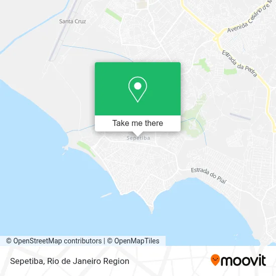 Sepetiba map