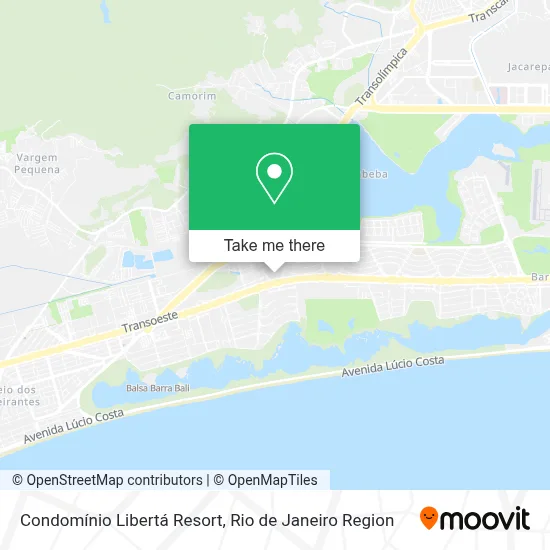 Condomínio Libertá Resort map