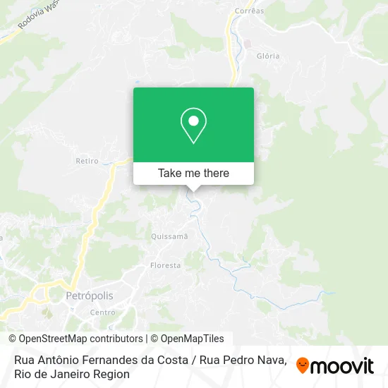 Rua Antônio Fernandes da Costa / Rua Pedro Nava map