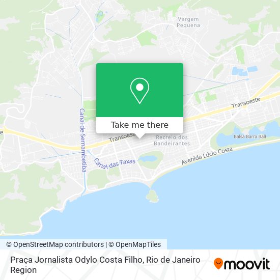 Praça Jornalista Odylo Costa Filho map