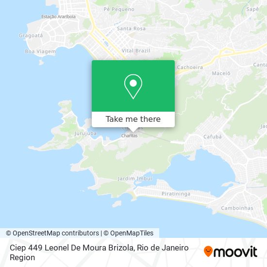 Ciep 449 Leonel De Moura Brizola map