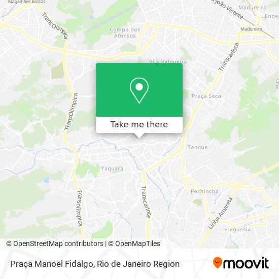 Praça Manoel Fidalgo map