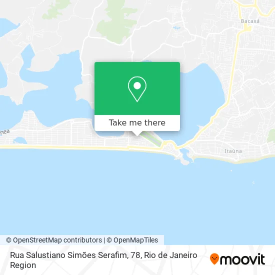 Rua Salustiano Simões Serafim, 78 map