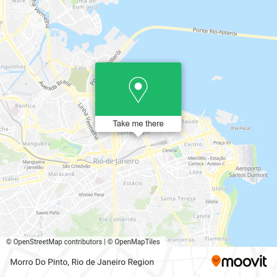 Morro Do Pinto map