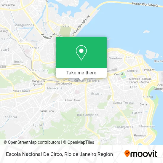 Escola Nacional De Circo map