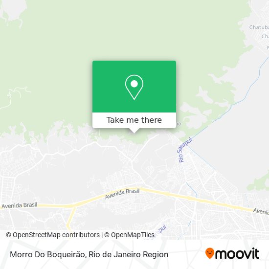 Morro Do Boqueirão map