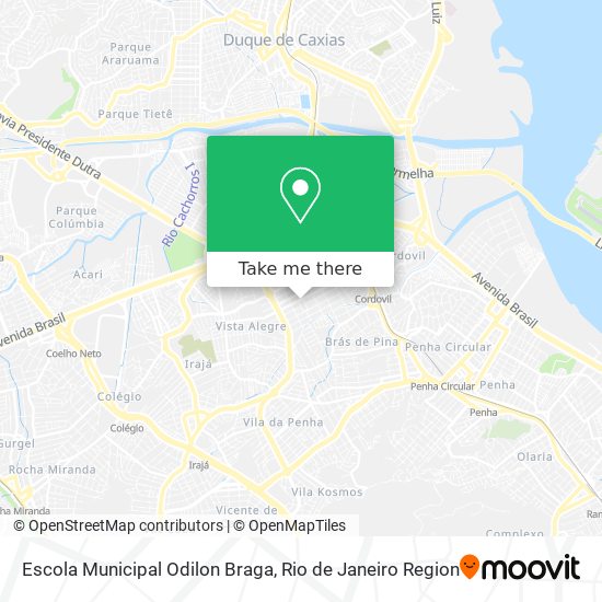 Escola Municipal Odilon Braga map