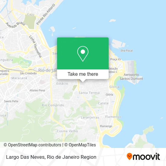 Largo Das Neves map