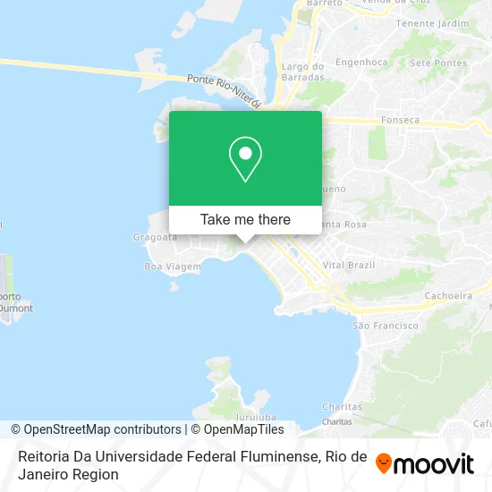 Reitoria Da Universidade Federal Fluminense map