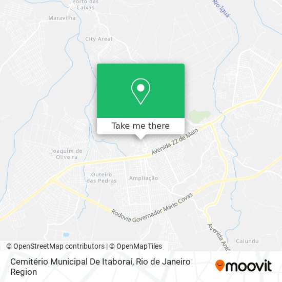 Cemitério Municipal De Itaboraí map