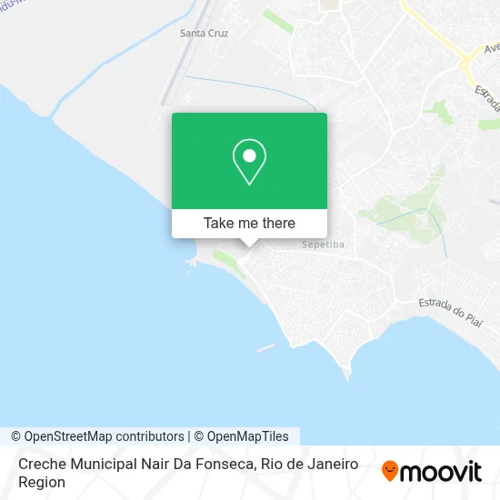Creche Municipal Nair Da Fonseca map