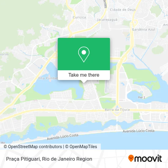 Praça Pitiguari map