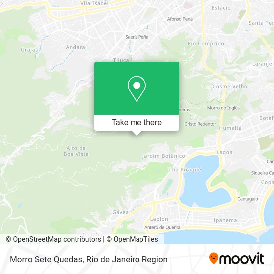Morro Sete Quedas map