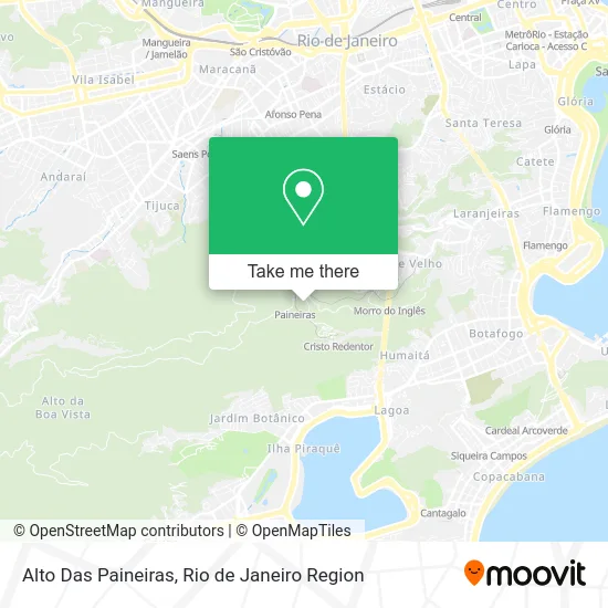 Alto Das Paineiras map