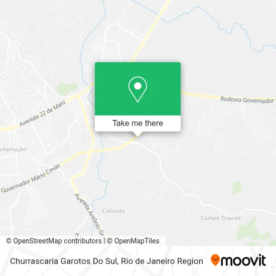 Churrascaria Garotos Do Sul map