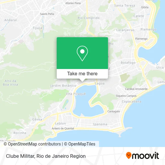 Clube Militar map