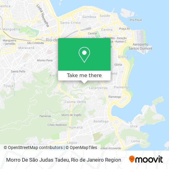 Morro De São Judas Tadeu map