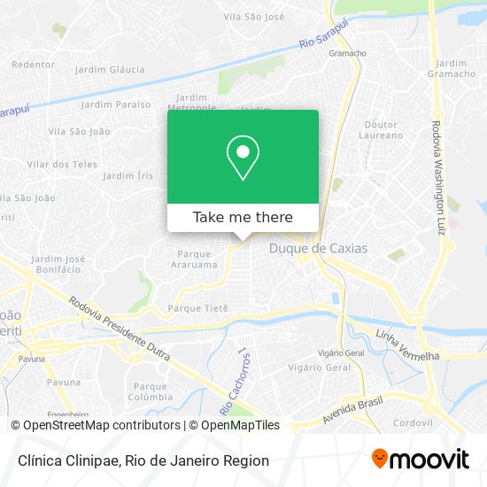 Clínica Clinipae map