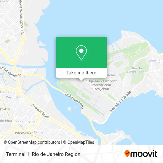 Terminal 1 map