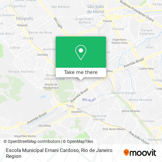 Escola Municipal Ernani Cardoso map