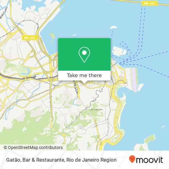 Gatão, Bar & Restaurante map