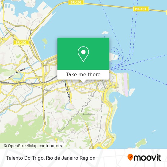 Talento Do Trigo map
