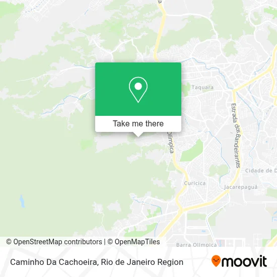 Caminho Da Cachoeira map