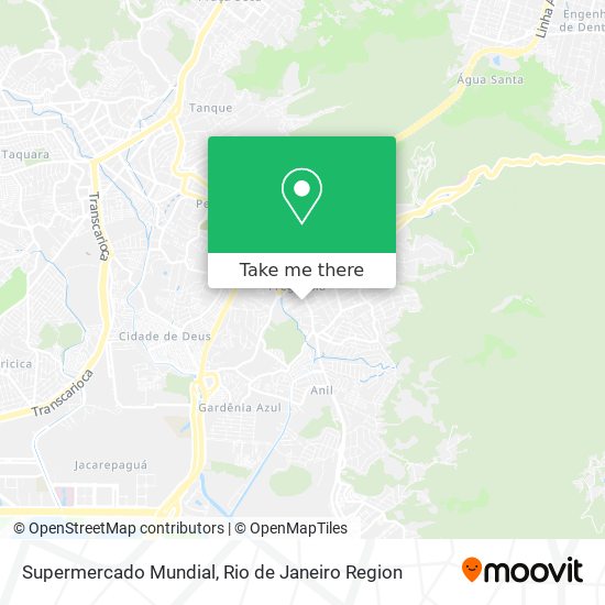 Supermercado Mundial map