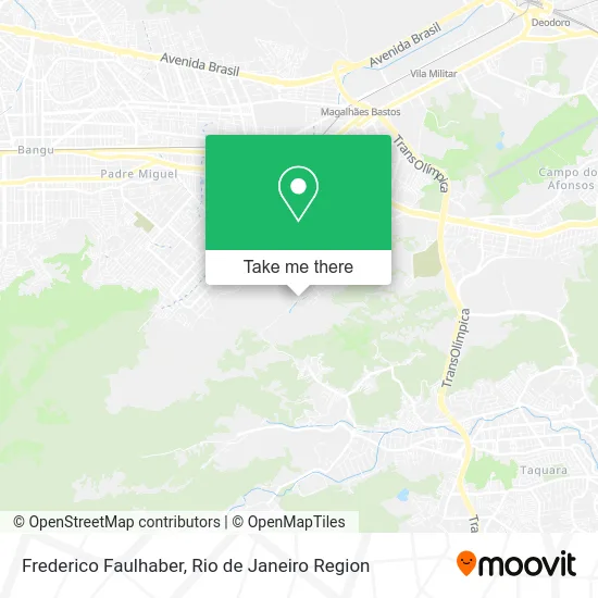 Frederico Faulhaber map