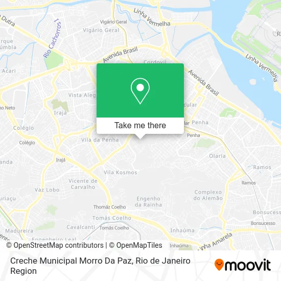 Creche Municipal Morro Da Paz map