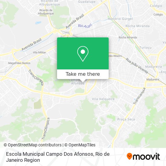 Escola Municipal Campo Dos Afonsos map