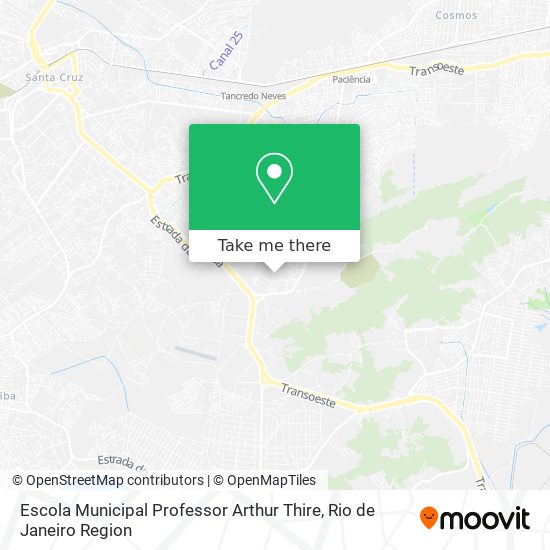 Escola Municipal Professor Arthur Thire map